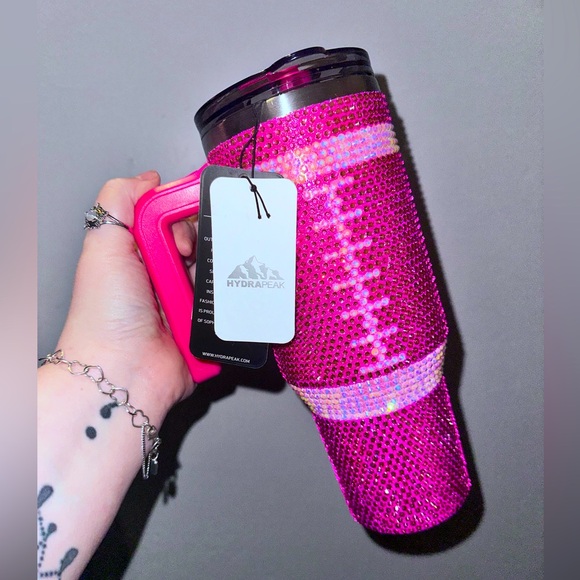 Hydrapeak Rhinestone Football Cup - Picture 3 of 4